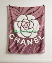 Chanel Throw Blankets